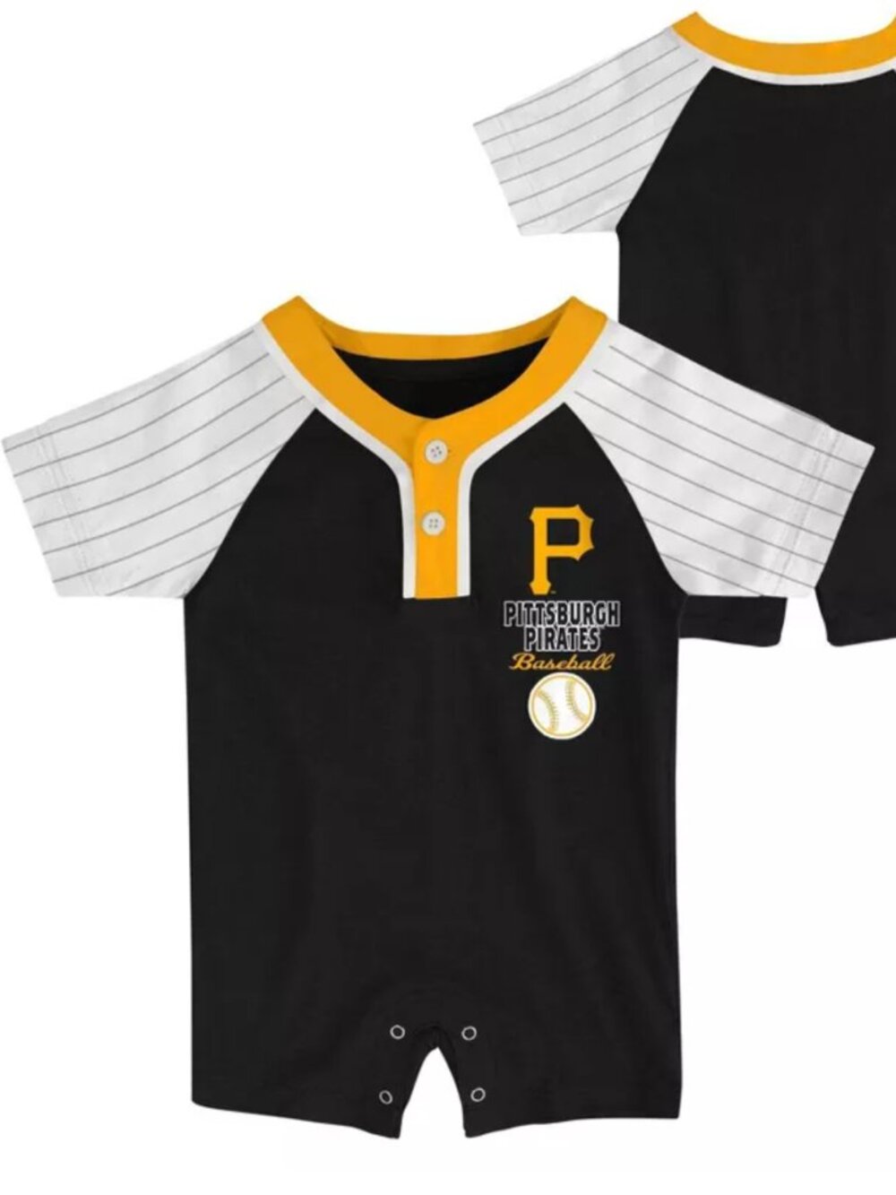 MLB Pittsburgh Pirates Baby Baseball Jersey Romper